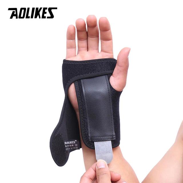 Faixa de Apoio para Pulsos Aolikes - Suporte Ideal para Levantamento de Peso e Atividades Esportivas, Túnel do Carpo, Unissex