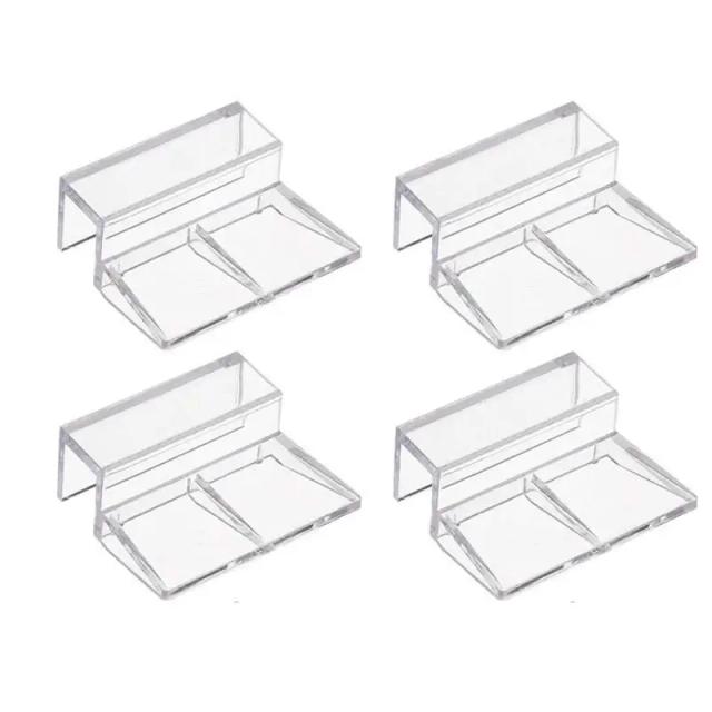 Suporte Multi-Funcional em Acrílico para Aquário com Tampa de Vidro e Moldura
