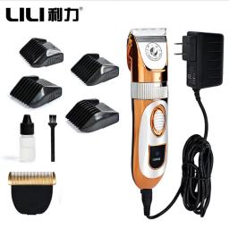 Lili ZP-293 60w profissional aparador de pêlos do cão animal de estimação grooming clippers gato cortadores máquina poderosa barbeador tesoura elétrica - Image 1