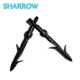 Broadhead de pesca com ponta de flecha, 3/peças, liga de aço, para atirar ao ar livre, acampamento, treinamento, acessórios de arquearia - Image 1