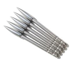 Ponta de campo de seta de tiro com arco, pontas de flecha cabeça id4.2mm 80/100/120/150/200, grão de aço inoxidável para eixo de flecha de carbono - Image 2