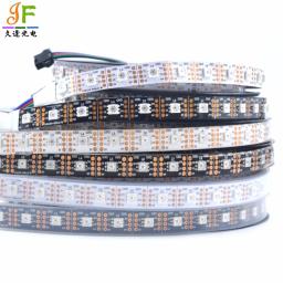Decorativa Fita LED, RGB, Full Color, endereçável, 2 Sinal, 5V, DAT, CLK, GND, SK9822, 30, 60, 144 LEDs, M, 5050 - Image 1