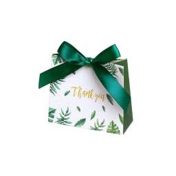 Caixa de doces romântica, casamento, presente de chocolate, caixas de doces com fita, casamento, chá de bebê, presentes para convidados, materiais de festa de aniversário - Image 5
