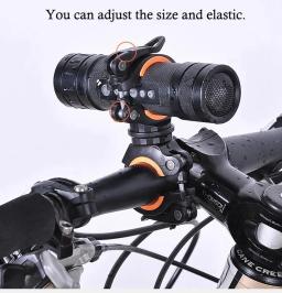 Suporte de lanterna para bicicleta, suporte multifuncional de led para lanterna de bicicleta com rotação de 360 graus, suporte para luz dianteira para mtb e bicicleta de estrada - Image 4