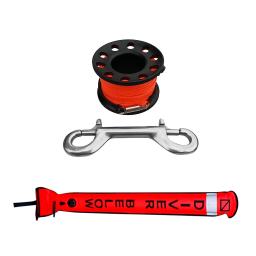 Bóia De Marcador De Superfície De Mergulho, Tubo De Sinal De Bóia Com Carretel De Mergulho, Equipamento De Engrenagem Subaquática, Mergulhador De Mergulho - Image 2