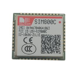 SIM800C Módulo LCC Quad Band com Perfil Pequeno, Compatível Bluetooth, Alto Desempenho de Jogo, Compatível TTS, GSM, GPRS, 24M, 32M - Image 2