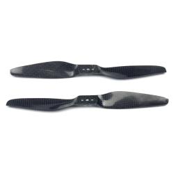 Hélice de fibra de carbono 3K, CW CCW 2-Blade Prop para DIY Plano Quadcopter Multicopter, 8055, 9055, 1055, 1155, 1255, 1355, 1455, 1555, 1 par - Image 4