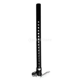 Extensão de alumínio Windsurf com colar deslizante e corda, liberação rápida, mastro magro, Windsurf ajustável, preto, 34cm - Image 1