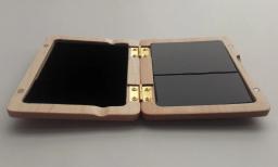 Estojo de madeira de bordo para saxofone, clarinete, palheta, 3 peças, retenção - Image 4