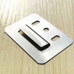 Prendedor de aço inoxidável, fecho de pvc para parede, acessório de instalação geral, braçadeira com 100 peças - Image 5