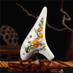12 buracos ocarina flauta alto c chave flauta ocarina profissional tocando alto ocarina instrumentos de música folclórica - Image 5