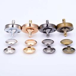 10 conjuntos de botões de pressão magnéticos fortes com rebite dupla face para bolsas, acessórios diy, fivela de carteira, botão de roupas 14mm 18mmquatro cores - Image 1