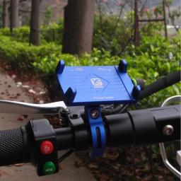 Suporte universal de navegação gps para motocicleta, suporte para celular e bicicleta, giratório de 360 graus - Image 6