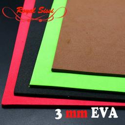Folha de espuma EVA para amarrar mosca Folha de espuma Papel quadrado Corpo de críquete Buggy flutuante 12 cores opcionais 3mm de espessura 2pcs por saco - Image 1