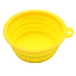 Tigela dobrável de silicone para pet, portátil, cão, gato, animal de estimação, tigela de alimentação para viagem, prato de água, alimentador, tigela dobrável - Image 6