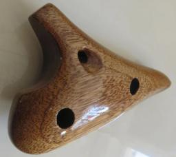 Ocarina de madeira ac 12 buracos alto c, instrumento musical ocarina de madeira - Image 5