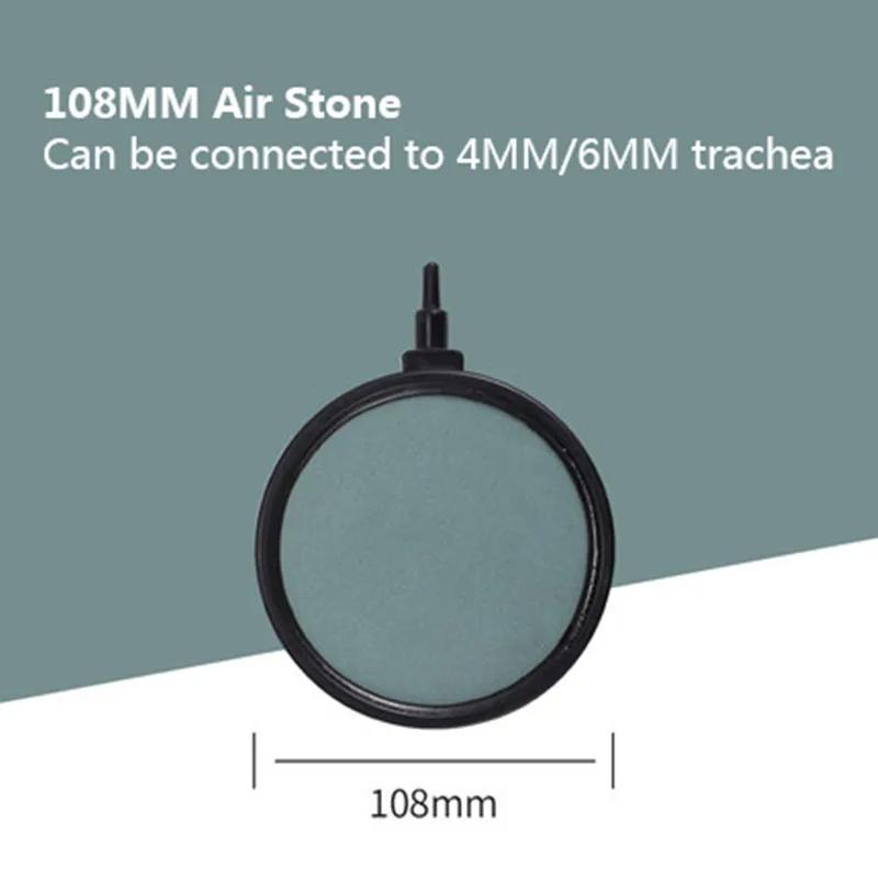 Aerador para tanque de peixes aquário bomba hidropônica difusor de oxigênio de pedra de ar bolha Disco de bolha para bomba de ar para aquário - Image 1