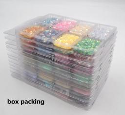 Lantejoulas e paetês em pvc para costura, acessórios diy para casamento e costura, 19 estilos de combinação - Image 2
