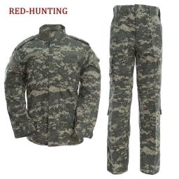 Uniforme de camuflagem ao ar livre do deserto e da selva, uniforme tático, terno de caça, jaqueta e calças BDU - Image 4