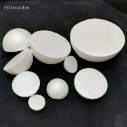 Metade Rodada Bolas De Espuma De Poliestireno Sólido, Isopor, DIY Artesanato De Natal, Crianças Artesanato Pintado, 25mm, 9.84" - Image 5