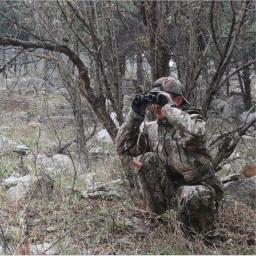 Camuflagem respirável caça terno, ternos ghillie biônicos táticos, jaqueta + calça, roupas treinamento snipe - Image 3