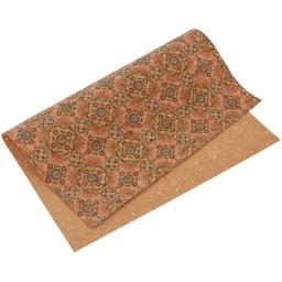 Tecido de cortiça macia para DIY vestuário saco e bordado, artesanato artesanal, patchwork retro, A4 impresso suprimentos - Image 6