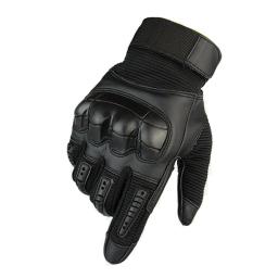Luvas táticas de dedo completo, combate do exército, Paintball, Airsoft, esportes ao ar livre, luvas de borracha - Image 4