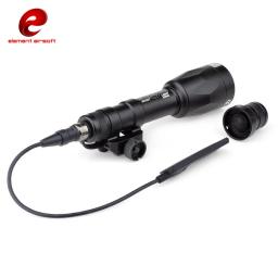 Arma de arma de airsoft, olheiro de luz m600p, lanterna super brilhante para caça, base de trilho picatinny de 20mm, 630 lúmens, ex362 - Image 4