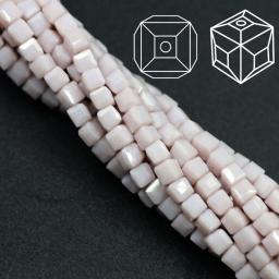 Contas de cristal facetado quadrado, suprimentos para artesanato de 100 da moda, cubo de vidro, solto, miçangas chinesas, colar largo com contas - Image 3