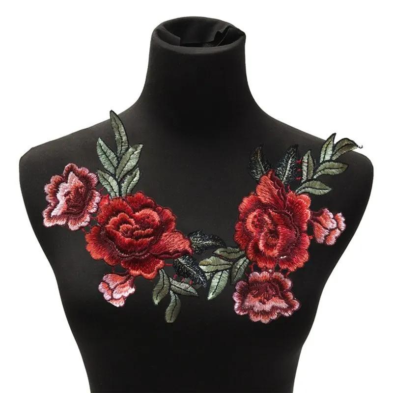 Patches para vestido de roupas de busto e costura, adesivos de tecido bordado com aplique fofo - Image 1