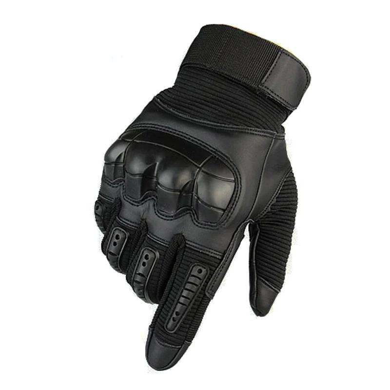 Luvas táticas de dedo completo, combate do exército, Paintball, Airsoft, esportes ao ar livre, luvas de borracha - Image 1