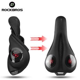 Rockbros acessórios de assento de ciclismo mtb capa de selim de bicicleta geles de silicone líquido capa de sela oco respirável confortável macio - Image 2