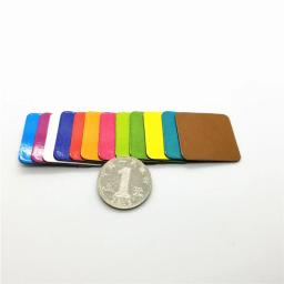 50 pçs 30x30x1mm artesanato ímã de borracha fino e flexível auto adesivo folha magnética flexível papel magnético adesivos ímã - Image 2