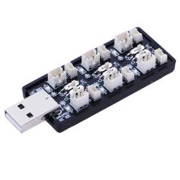 1s lipo adaptador de carregamento de bateria usb, adaptador 3.7v/4.2v 6ch micro jst 1.25 convés 2.0 mcx mcpx - Image 4