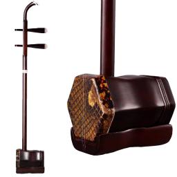 Cordas erhu pau-jacarandá chinês de alta qualidade, instrumentos musicais, 04as com caixa de arco, livro em inglês e conjunto completo de acessórios - Image 5