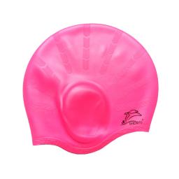 Orelha proteger tampão de natação chapéus de silicone à prova dwaterproof água elástico tamanho livre adulto piscina engrenagem boa qualidade 6 cores escolher b43002 - Image 5