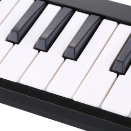 Worlde-Easykey Mini Teclado Portátil, Controlador USB MIDI, Instrumento Mini Teclado, Sensível à Velocidade, 49, 25 Teclas, 61 - Image 2