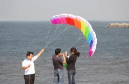 VENDA QUENTE Novo 2.7m Linha Dupla Power Parafoil Kite Boarding/Surf Então Emocionante e Bom Voando - Image 6