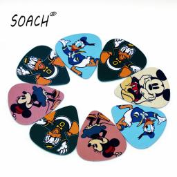 Soach 10 peças de 1.0mm, palhetas de alta qualidade, brincos de palheta dupla face, acessórios para guitarra para ukulele - Image 1
