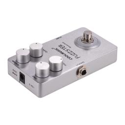COOLMUSIC-Fuzzster Distortion Pedal para Guitarra Elétrica, Fuzz Bass Effect, Acessórios de Liga, C-FC1 - Image 5