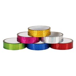 Decoração de ginástica rítmica holográfica, 2 peças, 30m de fita rg para argola prismática com glitter artística - Image 5