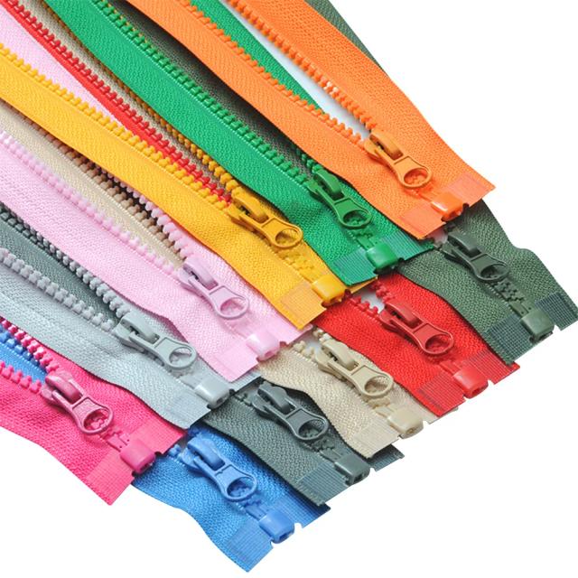 Resina Colorida para Zíperes de Cauda Aberta - Ideal para Roupas, Jaquetas, Sacos de Dormir e Tendas, 70cm No.5