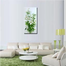100% pintura a óleo pintada à mão de alta qualidade pintura em tela decoração de casa arte flores pinturas de cabeças - Image 3