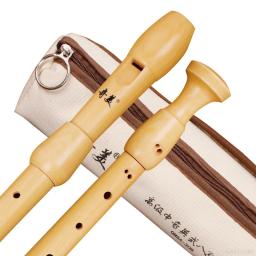 Gravador alto barroco f de madeira, clarinete de 8 buracos, flauta em estilo inglês, profissional, instrumento musical de madeira - Image 1
