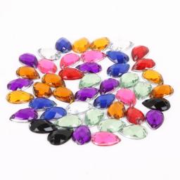 Strass de cristal costura em forma de gota, strass reta em forma de gota 8*13mm para roupas e decoração de artesanato - Image 5