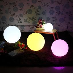 Lâmpada globo de luz led recarregável, mesa com controle remoto, luz noturna para casa, bar, festa de natal, ambiente interno e externo, jardim, piscina - Image 2