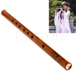 Clarinete tradicional de bambu com 6 buracos, 30cm de comprimento, flauta, instrumento musical de estudante - Image 2