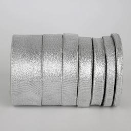 Fita de organza com glitter, 25 jardas, 7/13/15/20/25/38mm, para festa de casamento, decoração de natal, faça você mesmo, fita para embrulho de presente - Image 4