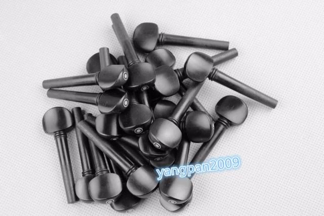 Tensores de Ebony de Alta Qualidade para Violino - Conjunto com 25 Peças de 16 Polegadas