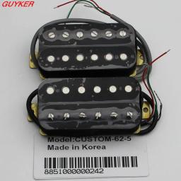 Um novo conjunto de captador Humbucker Guitar, ponte do pescoço e preto, cinco linha, Open Double Pickup Set - Image 1
